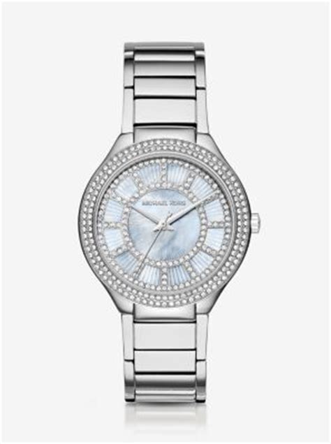 michael kors kerry watch silver|Michael Kors access watch silver.